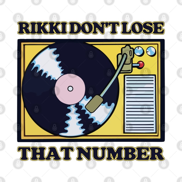 Rikki Don't Lose That Number by DankFutura