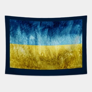 Vintage Ukraine flag, design with main colors of Ukraine Tapestry