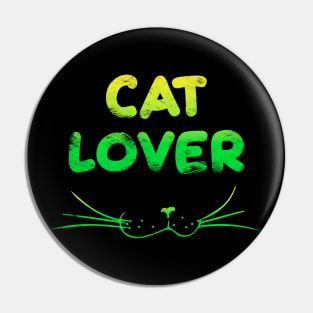 Cat Lover - Lemon Pin