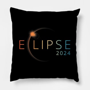 Solar Eclipse 2024 Total Solar Eclipse 4.08.24 Pillow