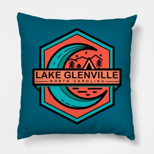 Lake Glenville NC moonshine Pillow