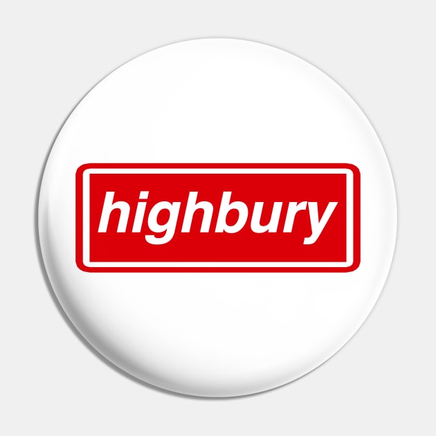 Highbury Pin by Confusion101