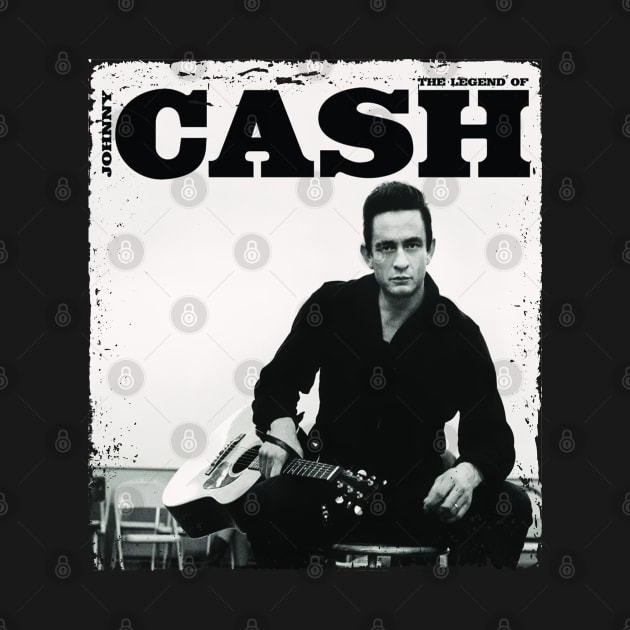 Johnny Cash Legend by Marc Graphic