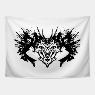 Demon head Tapestry