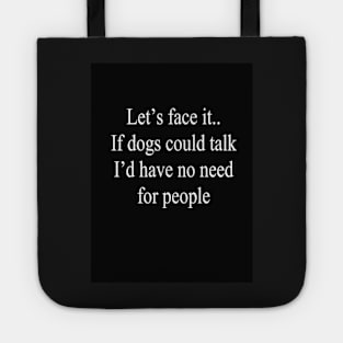 Truth & irony Tote