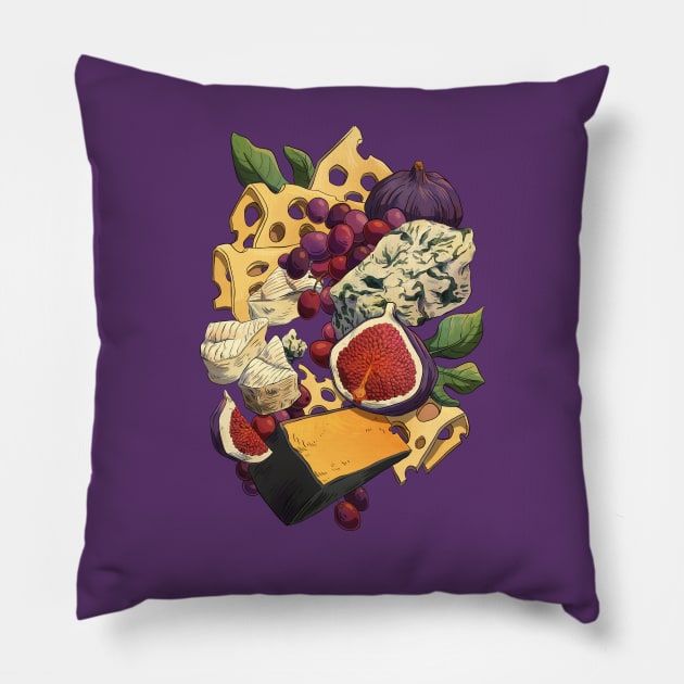 Cheeseboard Pillow by Victoria Hamre