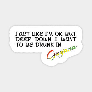 I WANT TO BE DRUNK IN GUYANA - FETERS AND LIMERS – CARIBBEAN EVENT DJ GEAR Magnet