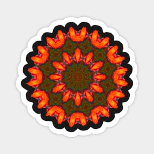 Fractal abstract pattern design Magnet