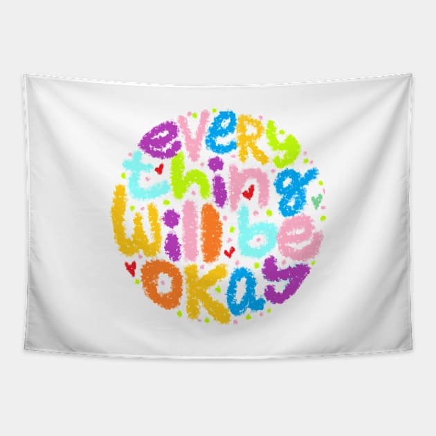 everything will be okay Tapestry by zzzozzo