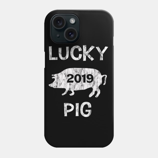 Lucky Chinese New Year Of The Pig 2019 Phone Case by familycuteycom