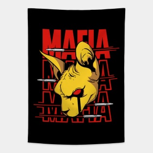 Mafia Cat Tapestry