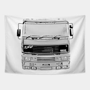 ERF EC14 1990s classic heavy lorry Tapestry