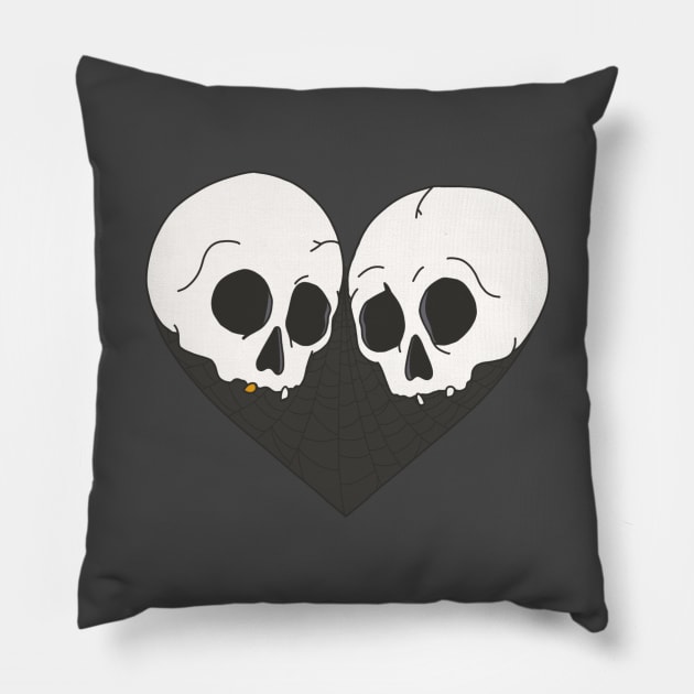 Til Death Pillow by jiniandtonic