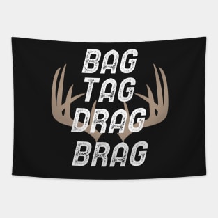 Bag Tag Drag Brag Tapestry