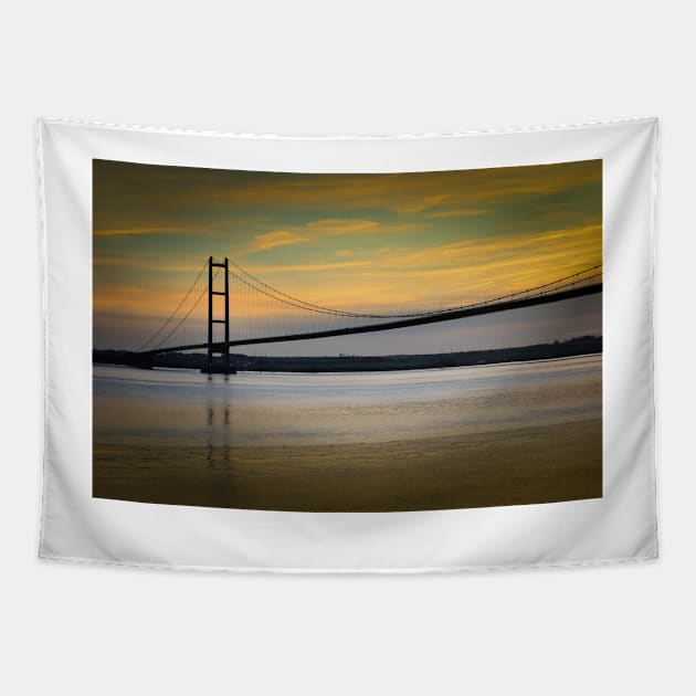 Humber Bridge Tapestry by StephenJSmith