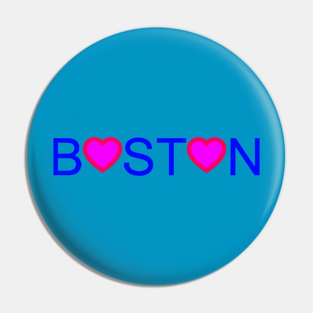 Boston Big Love Pin by alittlebluesky