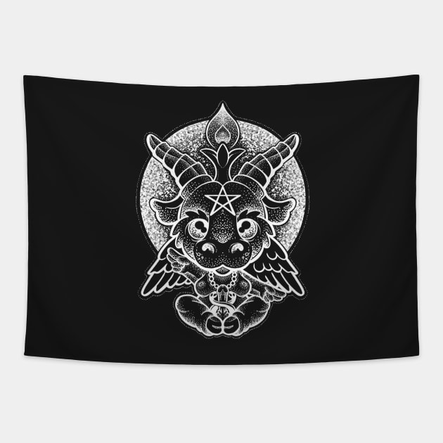 Baby Baph Tapestry by InkyMcStapleface