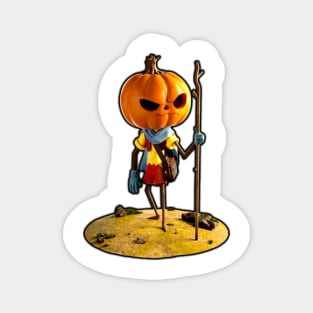 The Pumpkin Mage Magnet