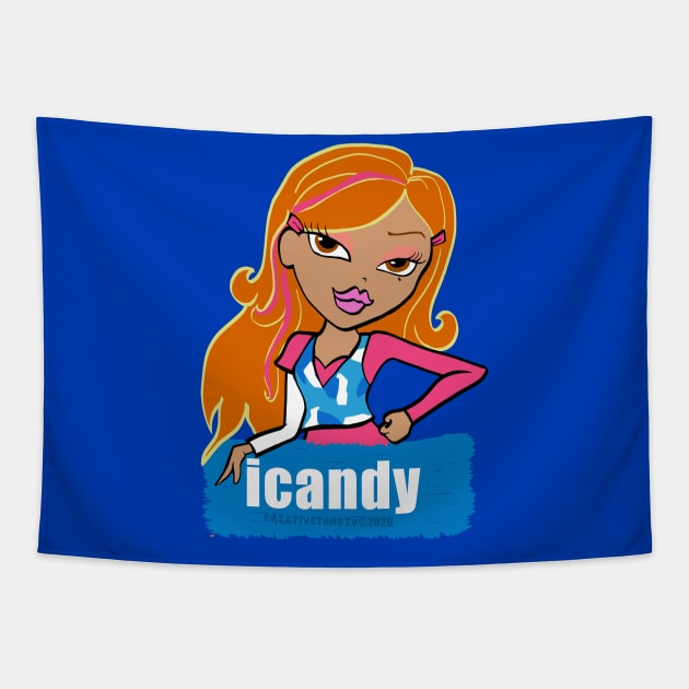 Bratz Icandy Yasmin Tapestry by CreativeToonsTV