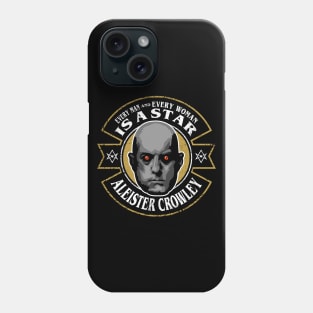 aleister crowley, Every man and every woman is a star Phone Case