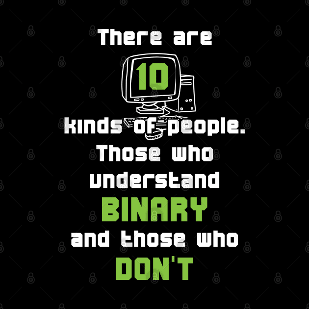 There Are 10 Kinds Of People Those Who Understand Binary And Those Who Don't by Shadowisper