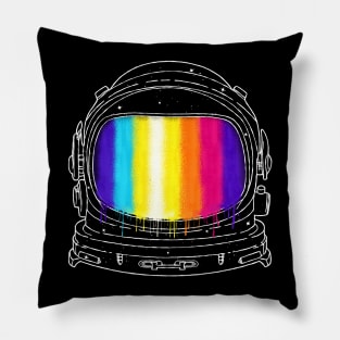 Astronaut With The Great Color Pillow