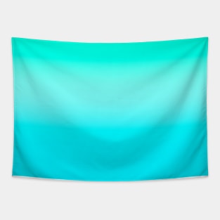 Aqua Sea Gradient Tapestry