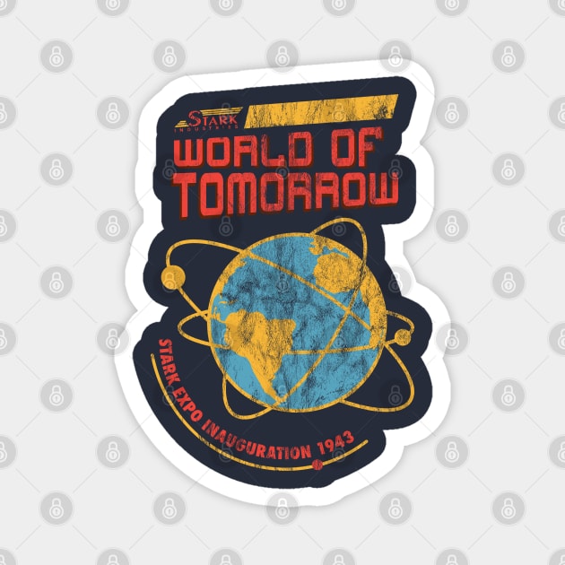 World Of Tomorrow Expo Magnet by DeepDiveThreads