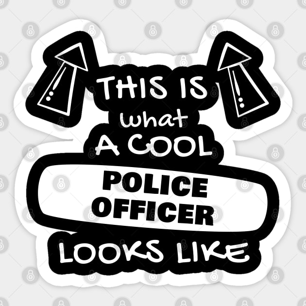 The Police Never Think It's Funny vinyl sticker - Vinyl Mayhem