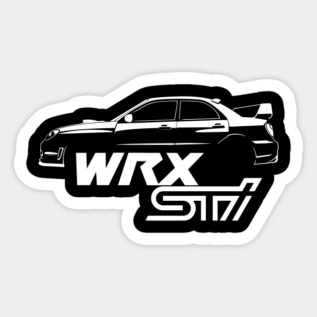 Subaru Wrx Sti 2010 Vintage Subaru Impreza Sticker Teepublic