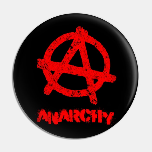 ANARCHY - Graffiti Pin by RainingSpiders