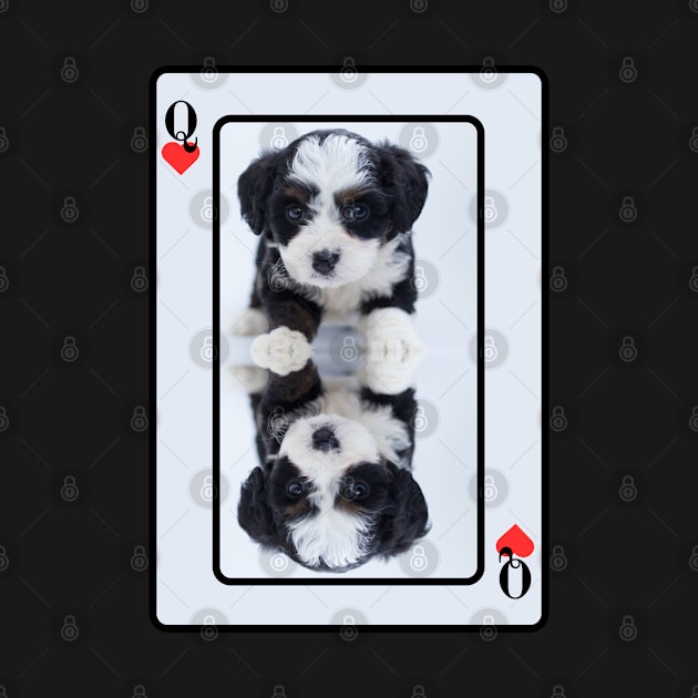 Maltese Terrier Queen Of Hearts by HighwayForSouls