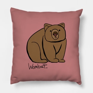 Wombat - Critter Pillow