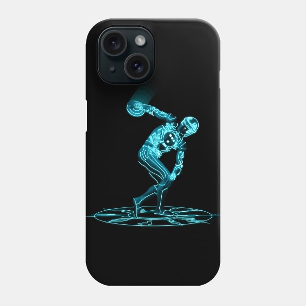 Tron Discobolo Phone Case by KKTEE