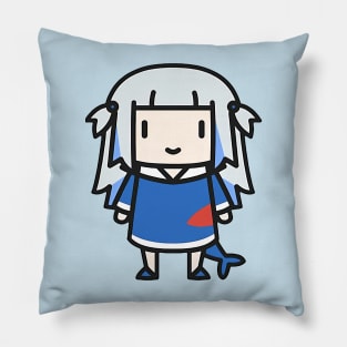 Smol Gawr Gura Pillow