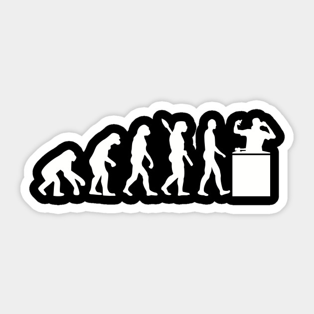 Dj Evolution Dj Sticker Teepublic Au