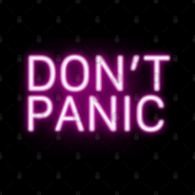 Don’t Panic by SAN ART STUDIO 