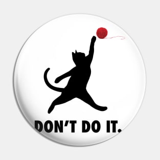 The Jumpcat logo Pin