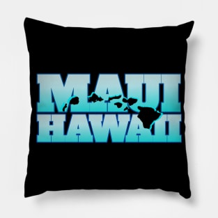 Maui Hawaii t-shirt designs Pillow