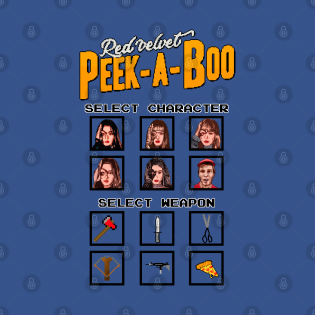 Discover Peek A Boo, The Game - Red Velvet Kpop - T-Shirt