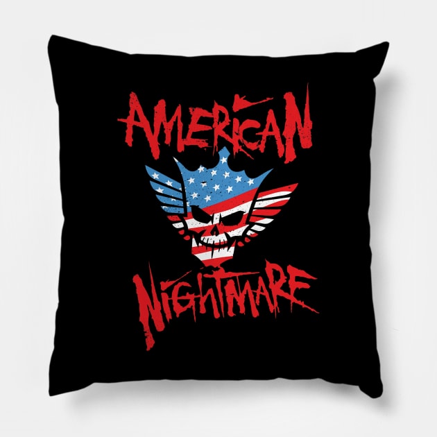 Cody Rhodes American Nightmare Logo Pillow by Holman