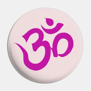 Om Spiritual Awareness Meditation Yoga Pin