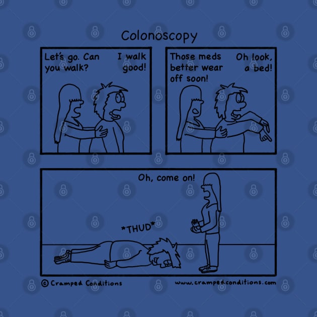 Colonoscopy nap by crampedconditions