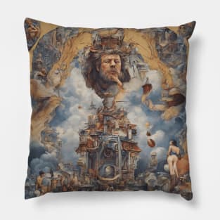 the old civilization Pillow