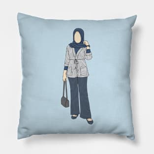 Bottom of ocean Moon Collection Pillow