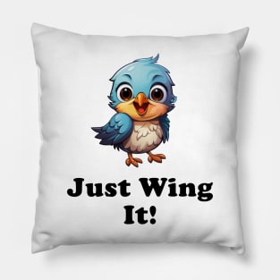 Just Wing It! Pillow