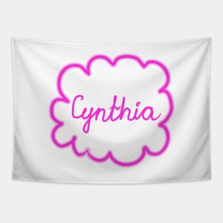 Cynthia. Female name. Tapestry