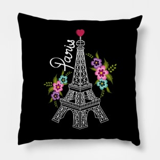 Eiffel Tower Paris Pillow