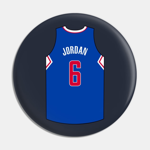 Deandre Jordan Los Angeles Jersey Qiangy Pin by qiangdade