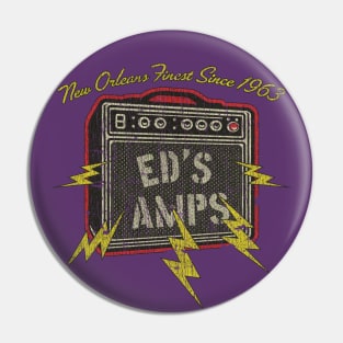 Ed's Amps New Orleans 1963 Pin